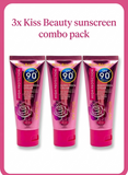 3 Pcs Kiss Beauty Sunscreen- Combo Pack