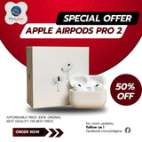 2 Pcs Airpods Pro 2nd Generation - Promo Offer