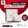 2 Pcs Airpods Pro 2nd Generation - Promo Offer